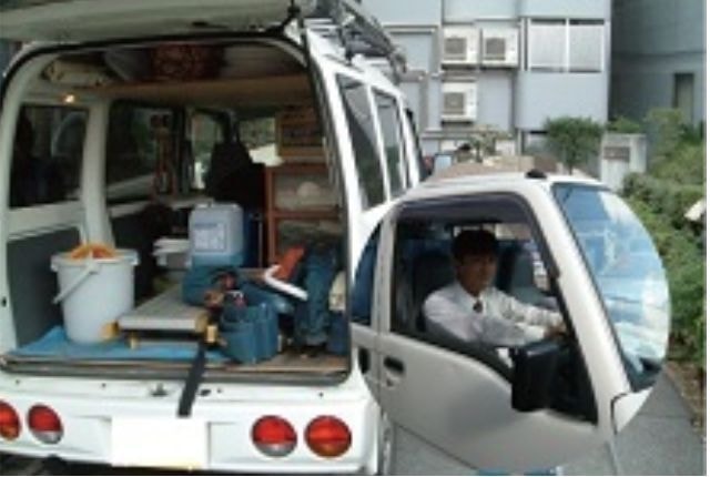 車で通勤